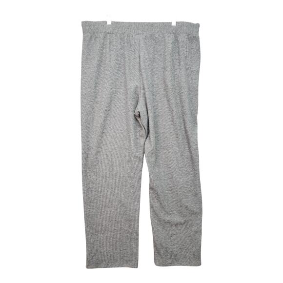 NWT Liz Claiborne Jogger Straight Leg XLARGE Mid Rise Pant Gray Heather Yoga NEW - Picture 3 of 12